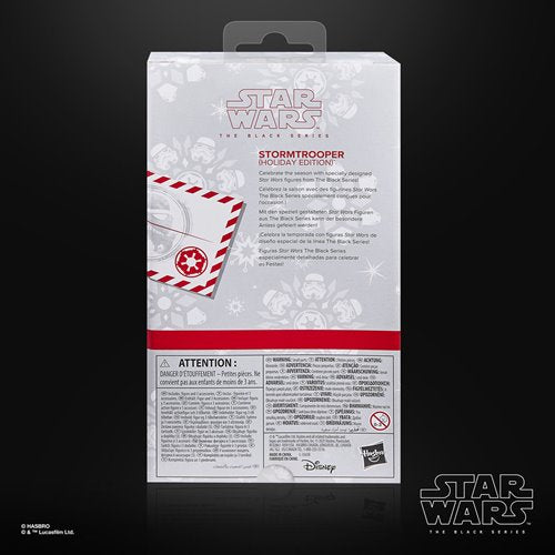 Star Wars The Black Series Stormtrooper (Holiday Edition) 6-Inch Action Figure