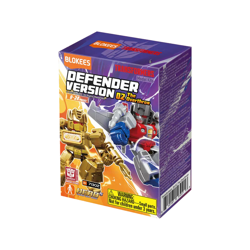 Blokees Transformers Defender Version 02 The Overthrow
