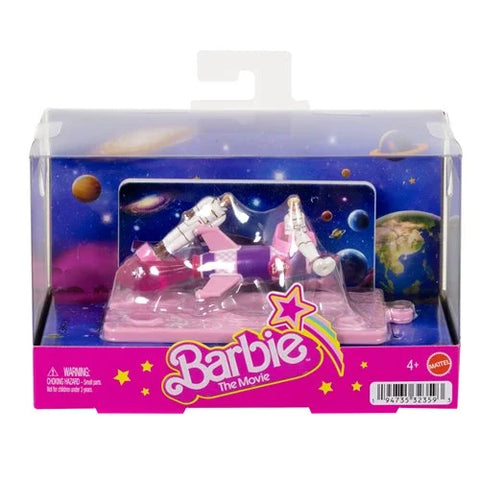 Mini BarbieLand Barbie Movie Doll and Vehicle Playset - Rocketship