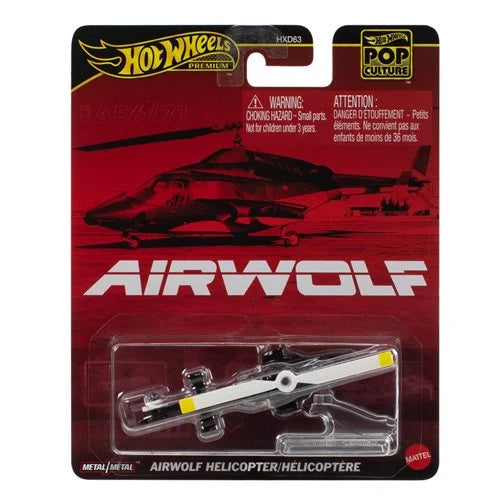 Hot Wheels Premium Pop Culture - Airwolf Helicopter