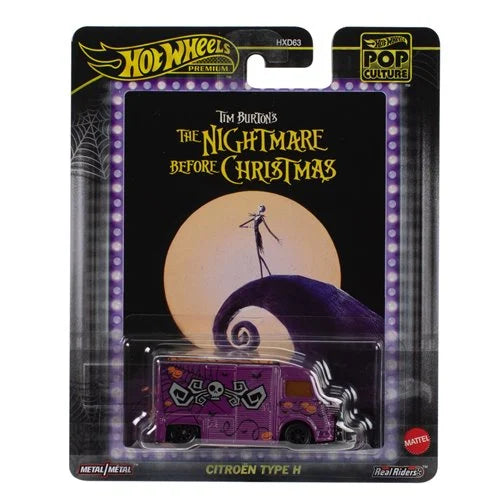 Hot Wheels Premium Pop Culture - Nightmare Before Christmas - Citroen Type-H