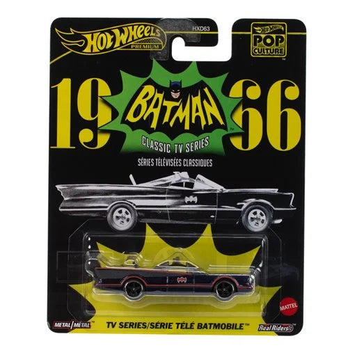 Hot Wheels Premium Pop Culture - Batman - 1966 TV Series Batmobile