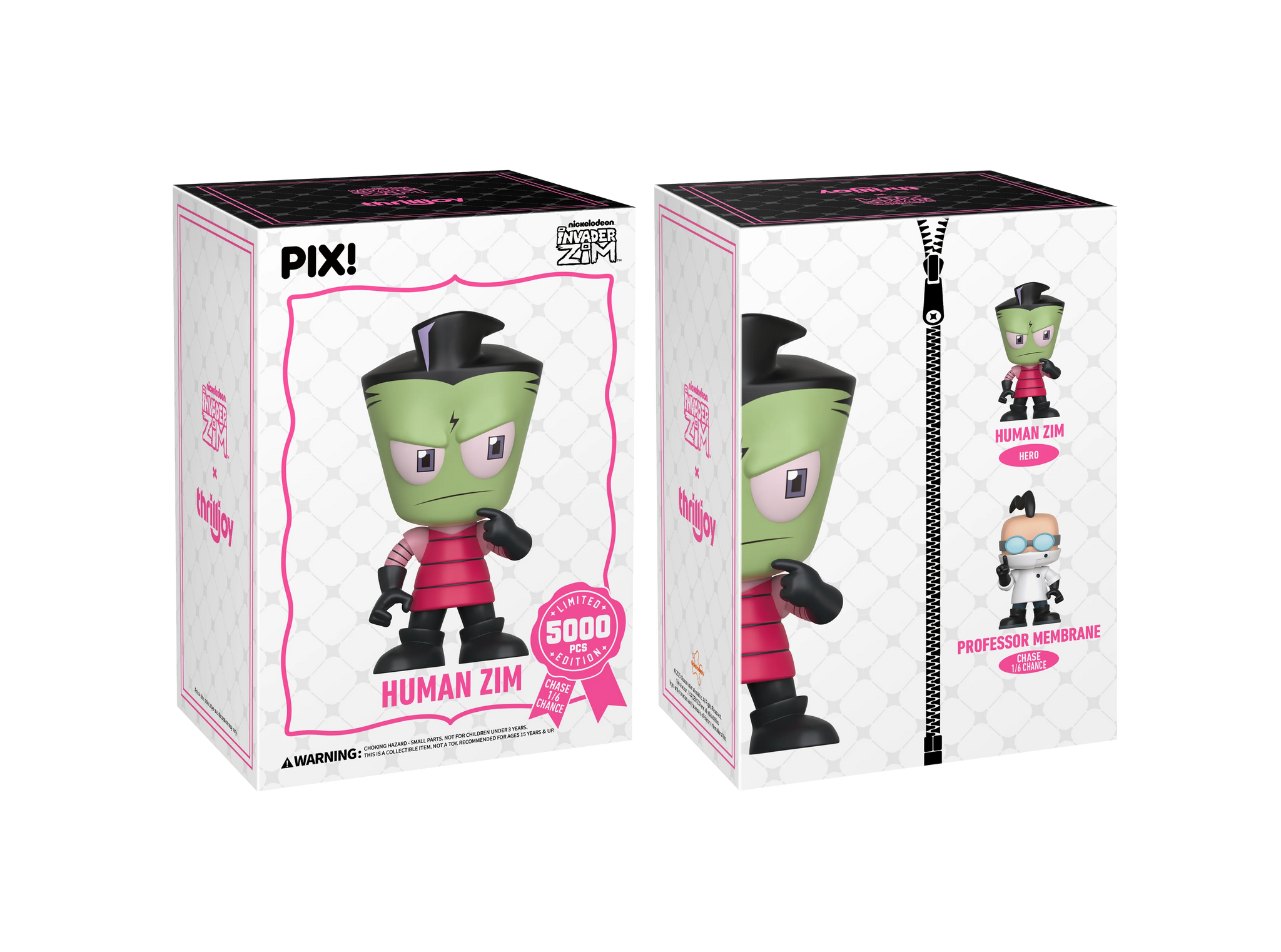 Thrilljoy PIX: Invader Zim: Human Zim LE5000 (Chance at Chase) (Pre-Order)
