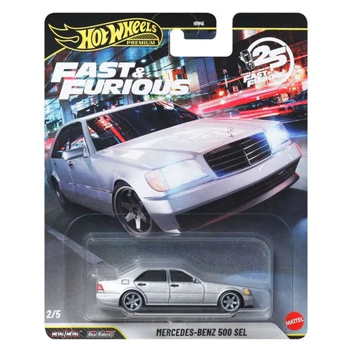 Hot Wheels Premium Fast and Furious - Mercedes-Benz 500 Sel