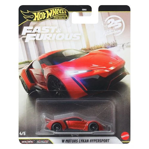 Hot Wheels Premium Fast and Furious - W Motors Lykan Hypersport