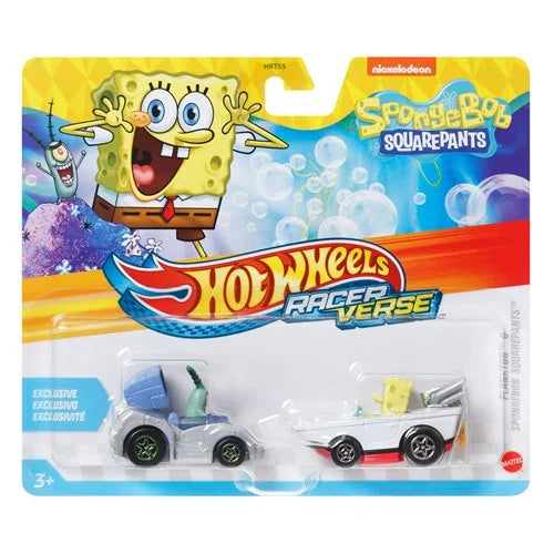Hot Wheels Racerverse - Spongebob & Plankton 2-Pack