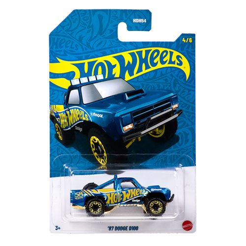 Hot Wheels 58th Anniversary Pearl and Chrome 2026 - '87 Dodge D100 (4/6)