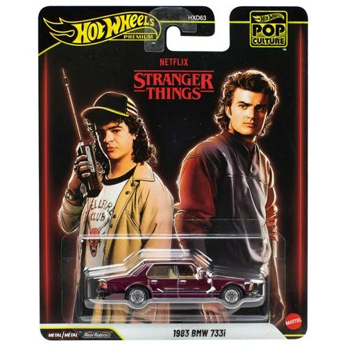 Hot Wheels Premium Pop Culture - Stranger Things - 1983 BMW 733i