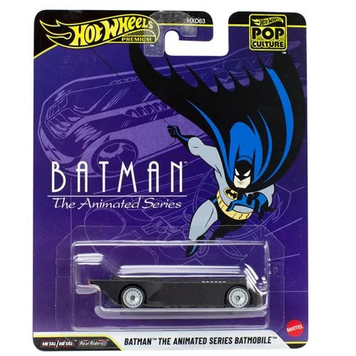 Hot Wheels Premium Pop Culture - Batman The Animated Series Batmobile