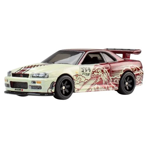Hot Wheels Premium Pop Culture - Godzilla - Nissan Skyline GT-R (BNR34)