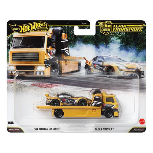 Hot Wheels Team Transport - '20 Toyota GR Supra - Fleet Street #86