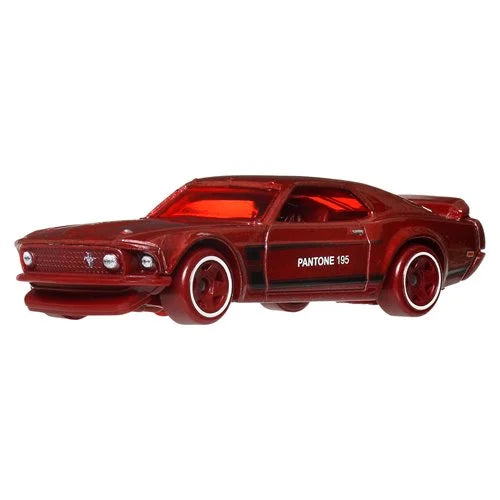 Hot Wheels Silver Series Pantone Sunset Race - '69 Ford Mustang Boss 302 (2/6)