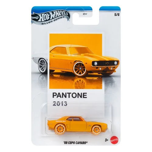 Hot Wheels Silver Series Pantone Sunset Race - '69 Copo Camaro (5/6)