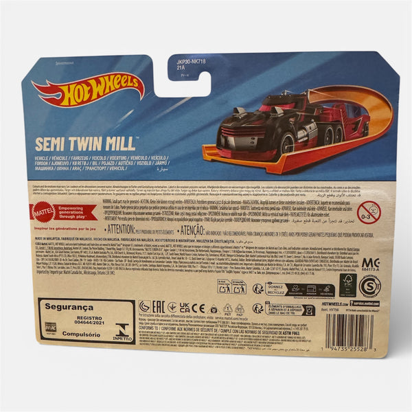 Hot Wheels Track Fleet - Semi Twin Mill