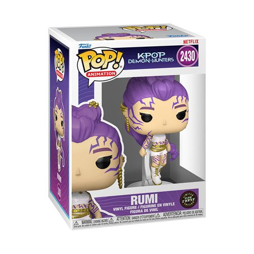 Funko Pop! Animation: KPop Demon Hunters - Rumi #2430 - Glow Chase Variant (Pre-Order)
