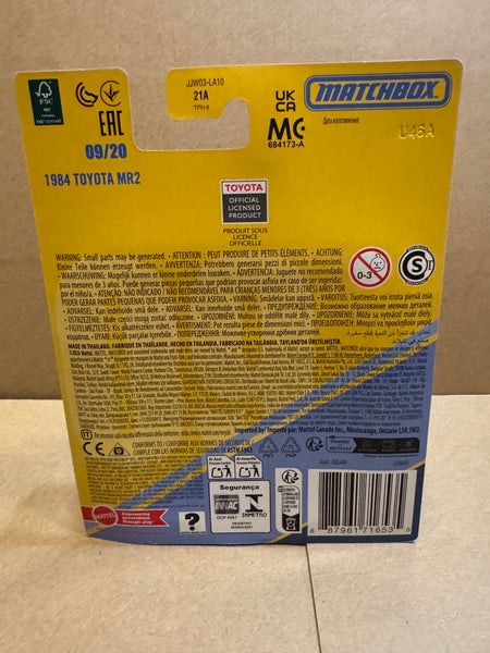 Matchbox Premium Collector 2026 - 1984 Toyota MR2 (09/20)