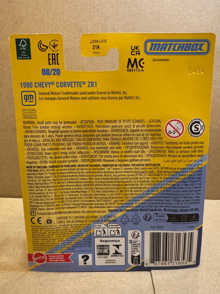 Matchbox Premium Collector 2026 - 1990 Chevy Corvette ZR1 (08/20)