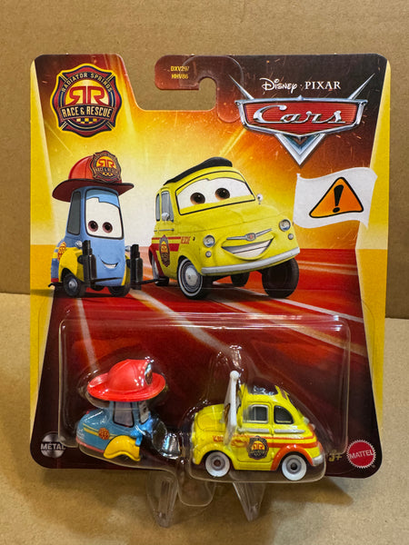 Mattel - Cars Character Cars - Race & Rescue Luigi & Guido