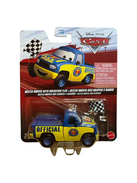 Mattel - Cars Character Cars - Dexter Hoover with Checkered Flag