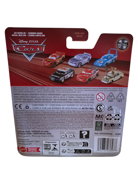 Mattel - Cars Character Cars - Dexter Hoover with Checkered Flag