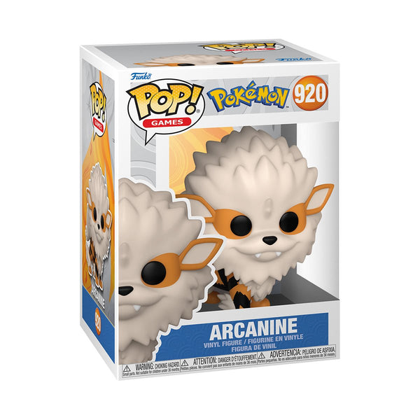 Funko Pop! Games: Pokémon - Arcanine #920 (In Stock)