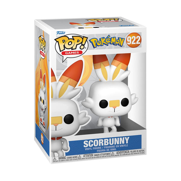 Funko Pop! Games: Pokémon - Scorbunny #922 (In Stock)