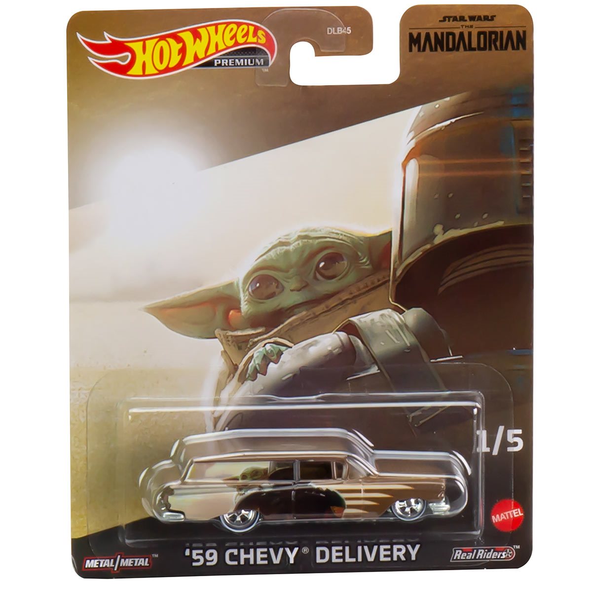 Hot Wheels Pop Culture Character Cars - ‘59 Chevy Delivery (Grogu)