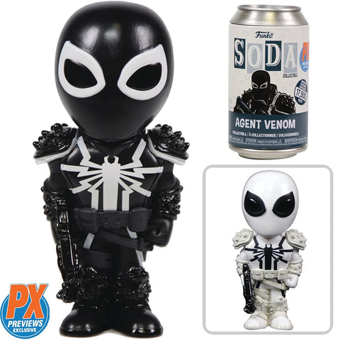 Agent Venom Vinyl Funko Soda Figure - San Diego Comic-Con 2023 Previews Exclusive (Chance of Chase)
