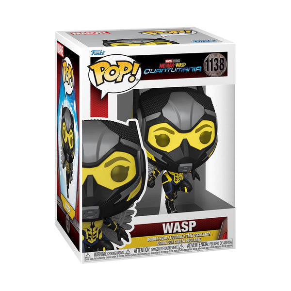 Funko Pop! Marvel: Ant-Man & Wasp Quantumania - Wasp #1138 (Chase Bundle)