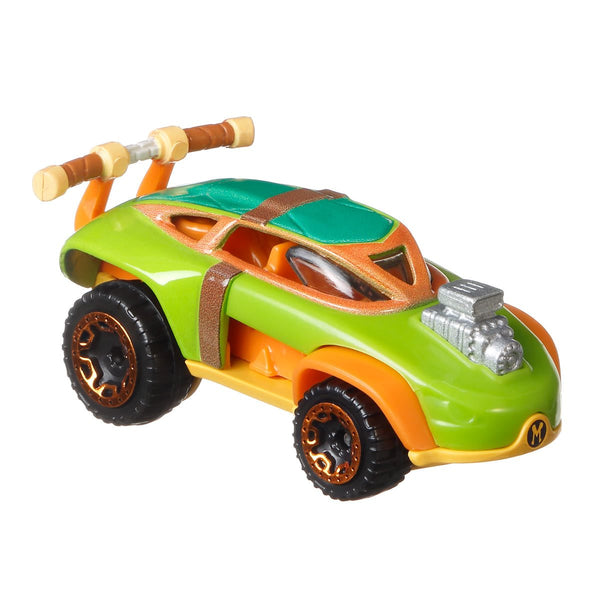Hot Wheels Character Cars - Viacom - Teenage Mutant Ninja Turtles - Michelangelo