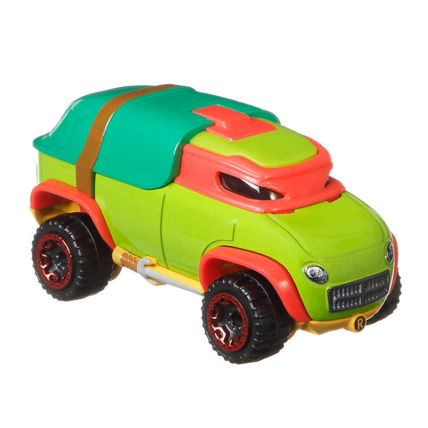 Hot Wheels Character Cars - Viacom - Teenage Mutant Ninja Turtles - Raphael