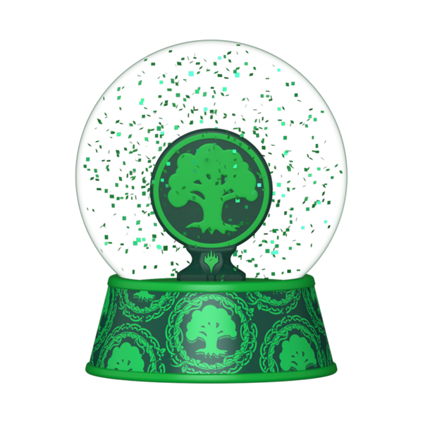Magic: The Gathering Forest Mini Glitter Globe