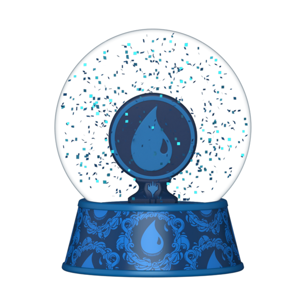 Magic: The Gathering Island Mini Glitter Globe