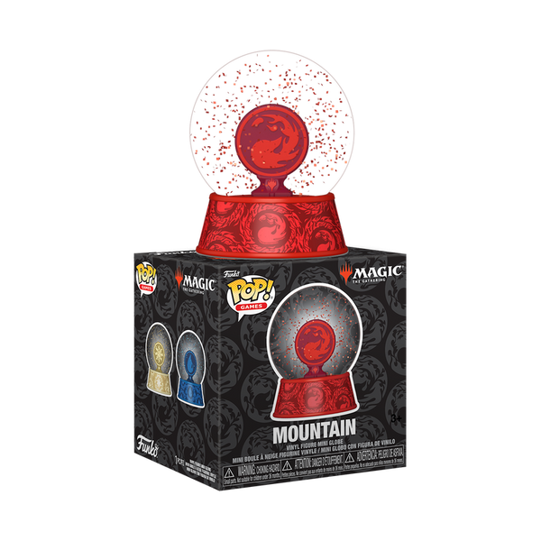 Magic: The Gathering Mountain Mini Glitter Globe