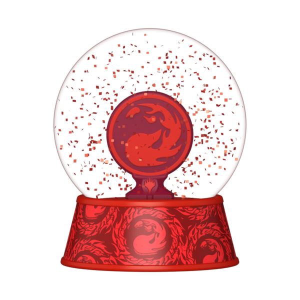 Magic: The Gathering Mountain Mini Glitter Globe