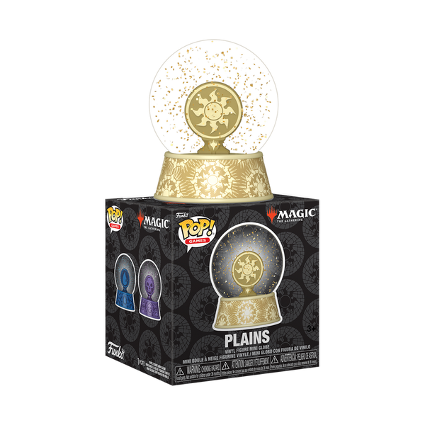 Magic: The Gathering Plains Mini Glitter Globe