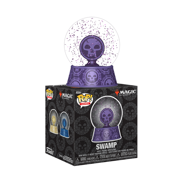 Magic: The Gathering Swamp Mini Glitter Globe