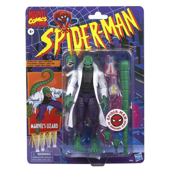 Spider-Man Retro Marvel Legends Lizard 6-Inch Action Figure (Pre-Order)