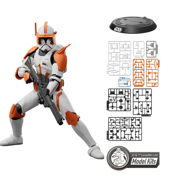 Blokees -  Star Wars: Attack of the Clones Clone Commander Cody Champion Class Model Kit (Pre-Order)