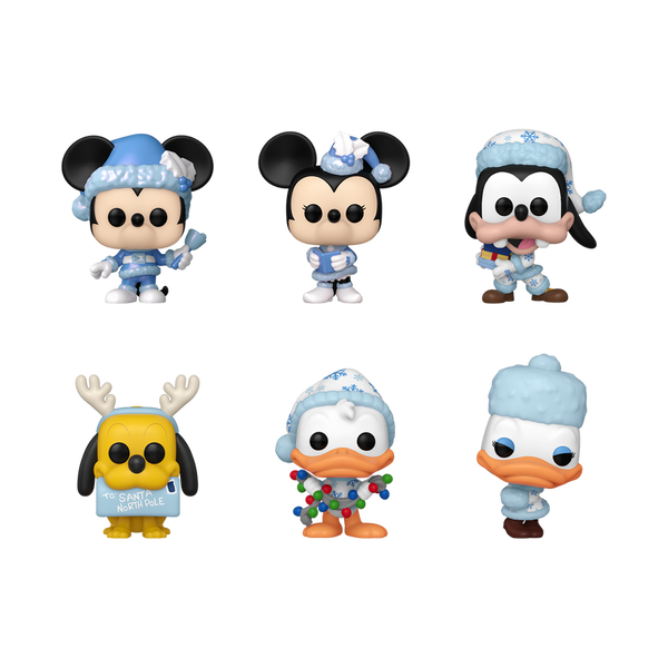Mickey & Friends Holiday Mystery Pocket Pop! Snowball (Pre-Order)