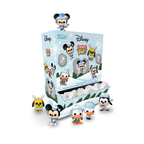 Mickey & Friends Holiday Mystery Pocket Pop! Snowball (Pre-Order)