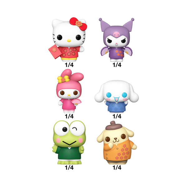 Mystery Bitty Pop! Hello Kitty and Friends (Lunar New Year) (Pre-Order)