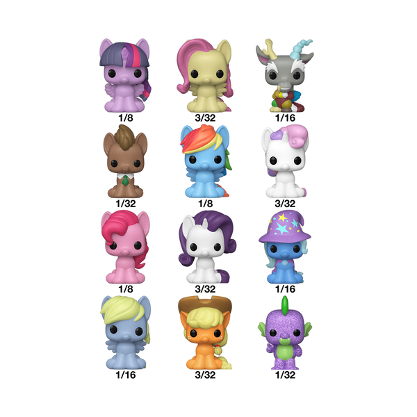 My Little Pony Funko Bitty Pop! Mini-Figure Singles (Pre-Order)
