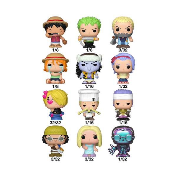 One Piece Funko Bitty Pop! Mini-Figure Singles (Pre-Order)