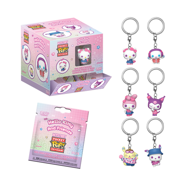 Mystery Pop! Keychain Hello Kitty & Friends Y2K Digital Dream (Pre-Order)