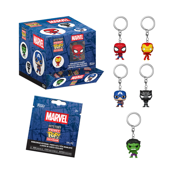 Marvel Comics Blind Bag Funko Pocket Pop! Key Chain (Pre-Order)