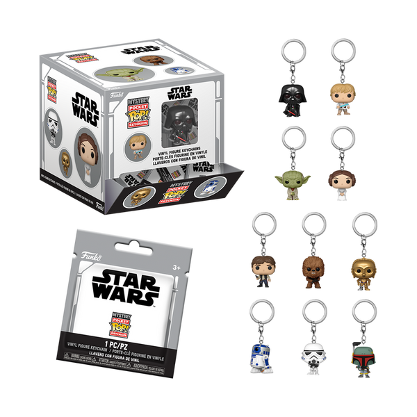 Star Wars 50th Anniversary Blind Bag Funko Pocket Pop! Key Chain (Pre-Order)