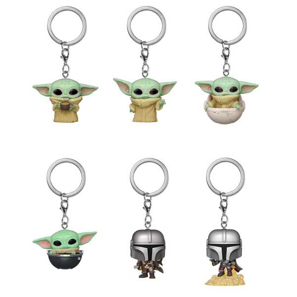 Star Wars: The Mandalorian Blind Bag Funko Pocket Pop! Key Chain (Pre-Order)
