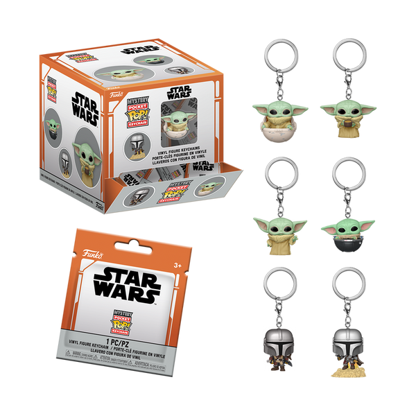 Star Wars: The Mandalorian Blind Bag Funko Pocket Pop! Key Chain (Pre-Order)