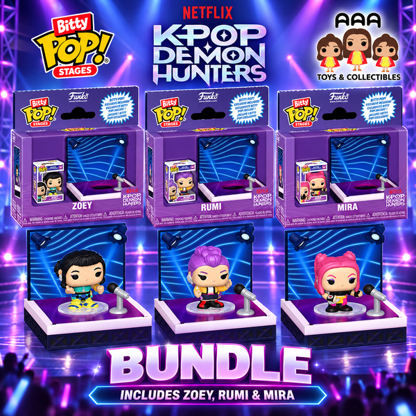 K-Pop Demon Hunters Bitty Pop! Stages - Bundle of 3
